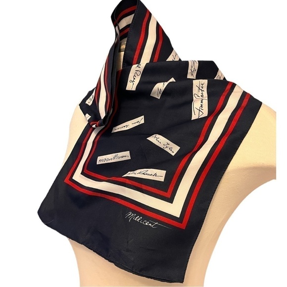 Millicent Italian “The Presidents” Commemorative Neck Scarf by T&M Designs - Picture 1 of 8